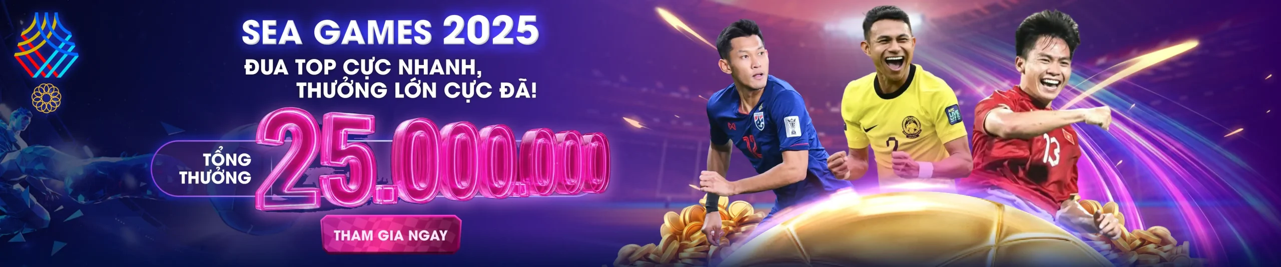 Seagame 33 đua top cực nhanh nhận thưởng cực lớn